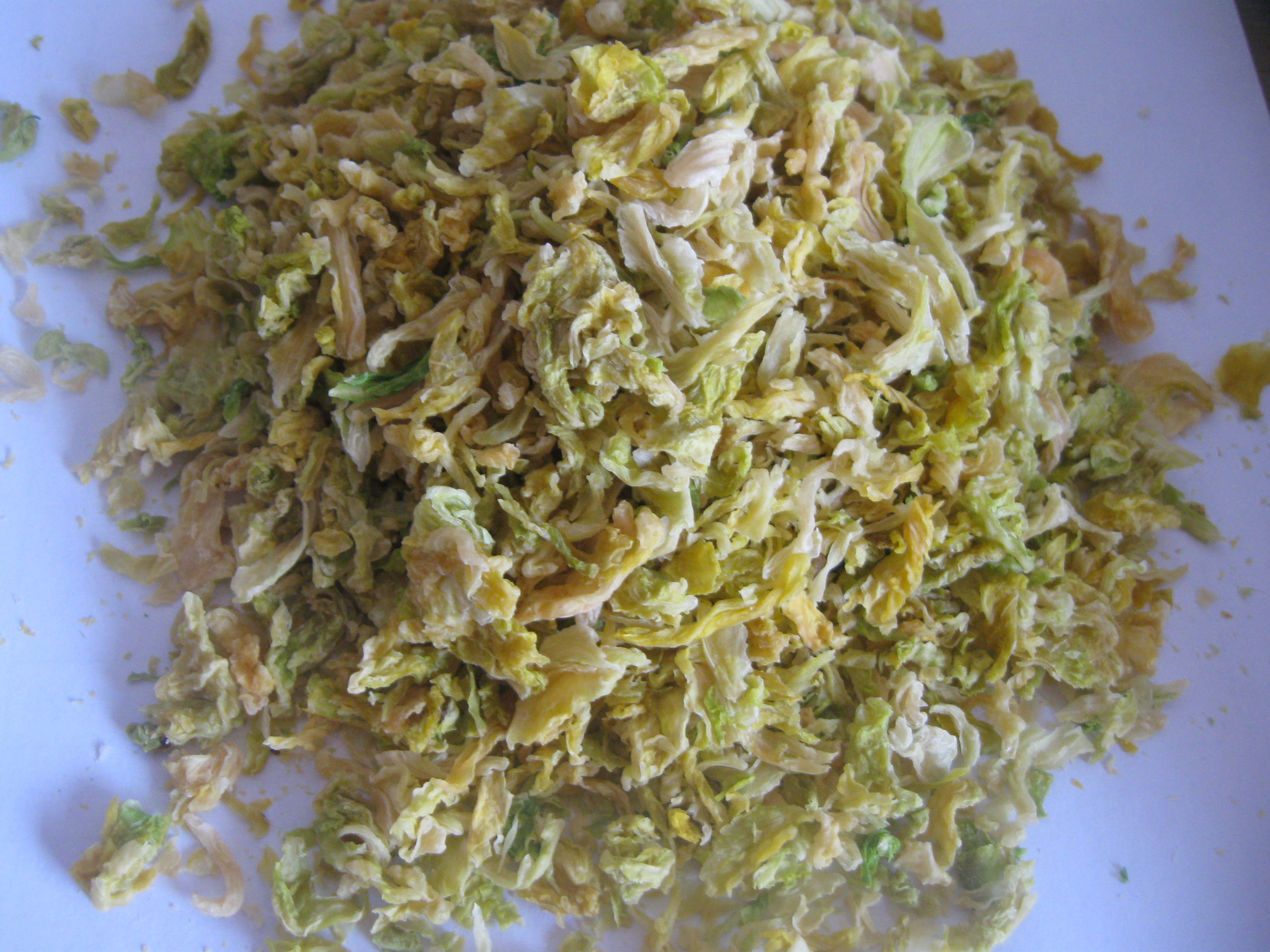 Dehydrated Cabbage