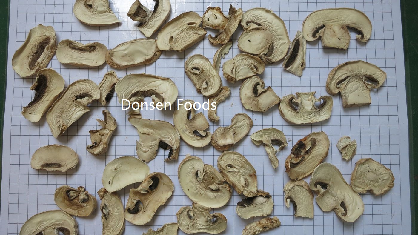 Dehydrated Dried Champignon Mushrooms