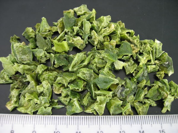 Freeze Dried Green Bell Pepper